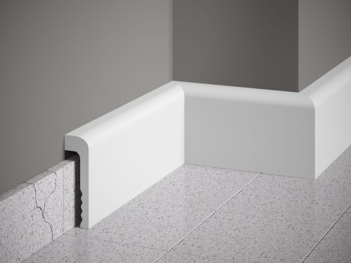 Listwa przypodłogowa maskująca PolyForce Premium MD005P Mardom Decor 11 cm