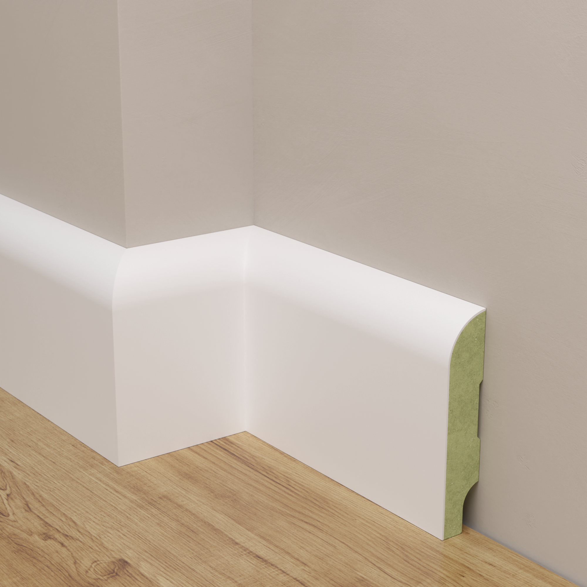 Listwa przypodłogowa MDF MIRA 8 - wys. 8 cm