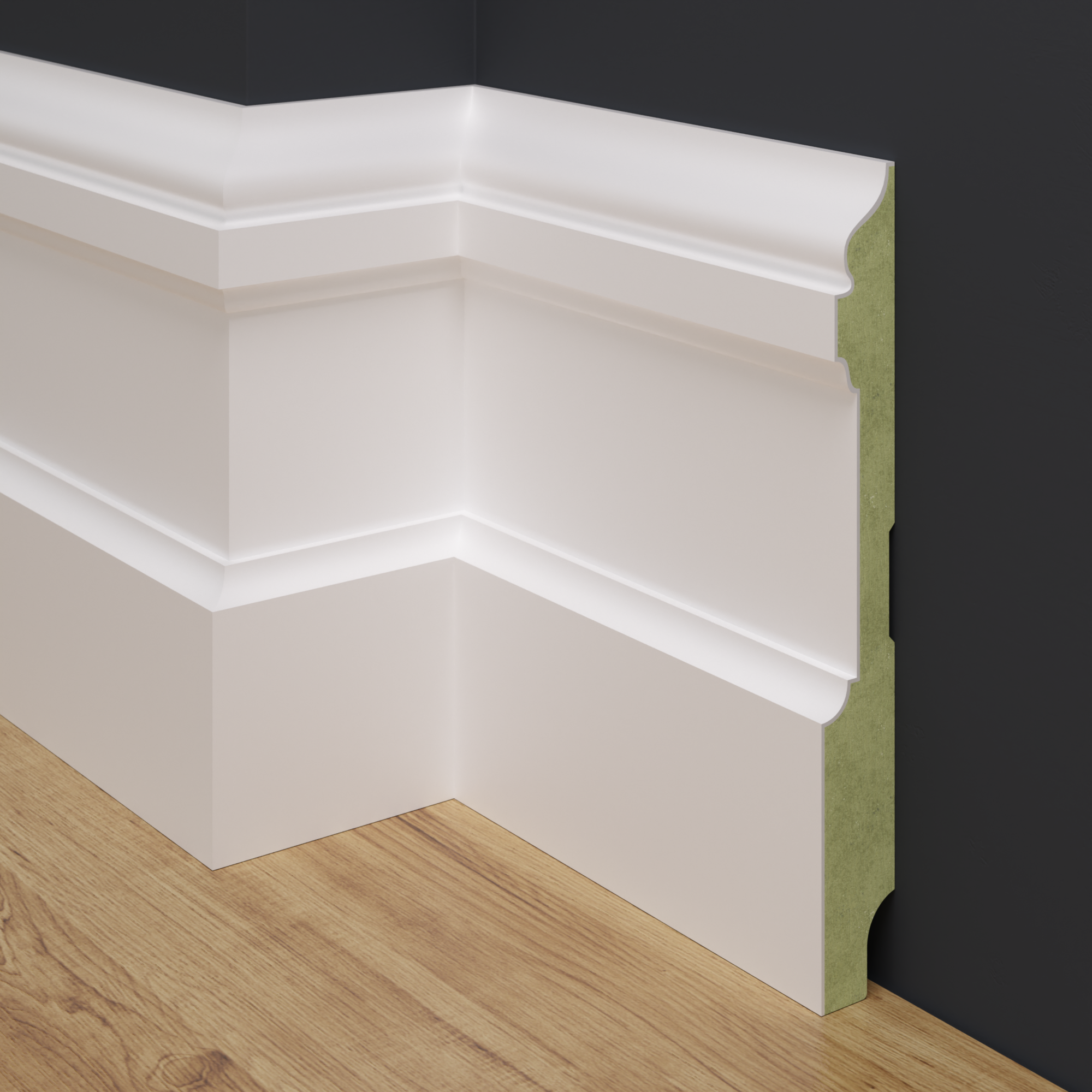 listwa przypodłogowa MDF ELDA 42